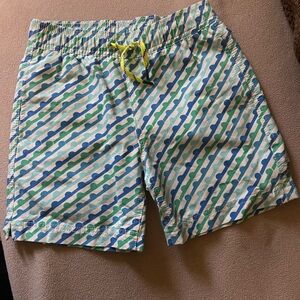 Crewcuts Blue and Green swim trunks